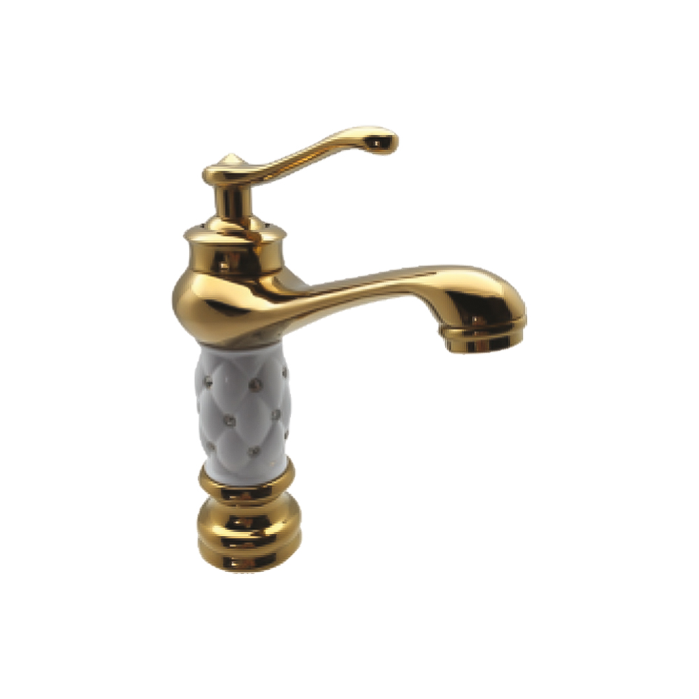 Roza Gold Lavabo Bataryası