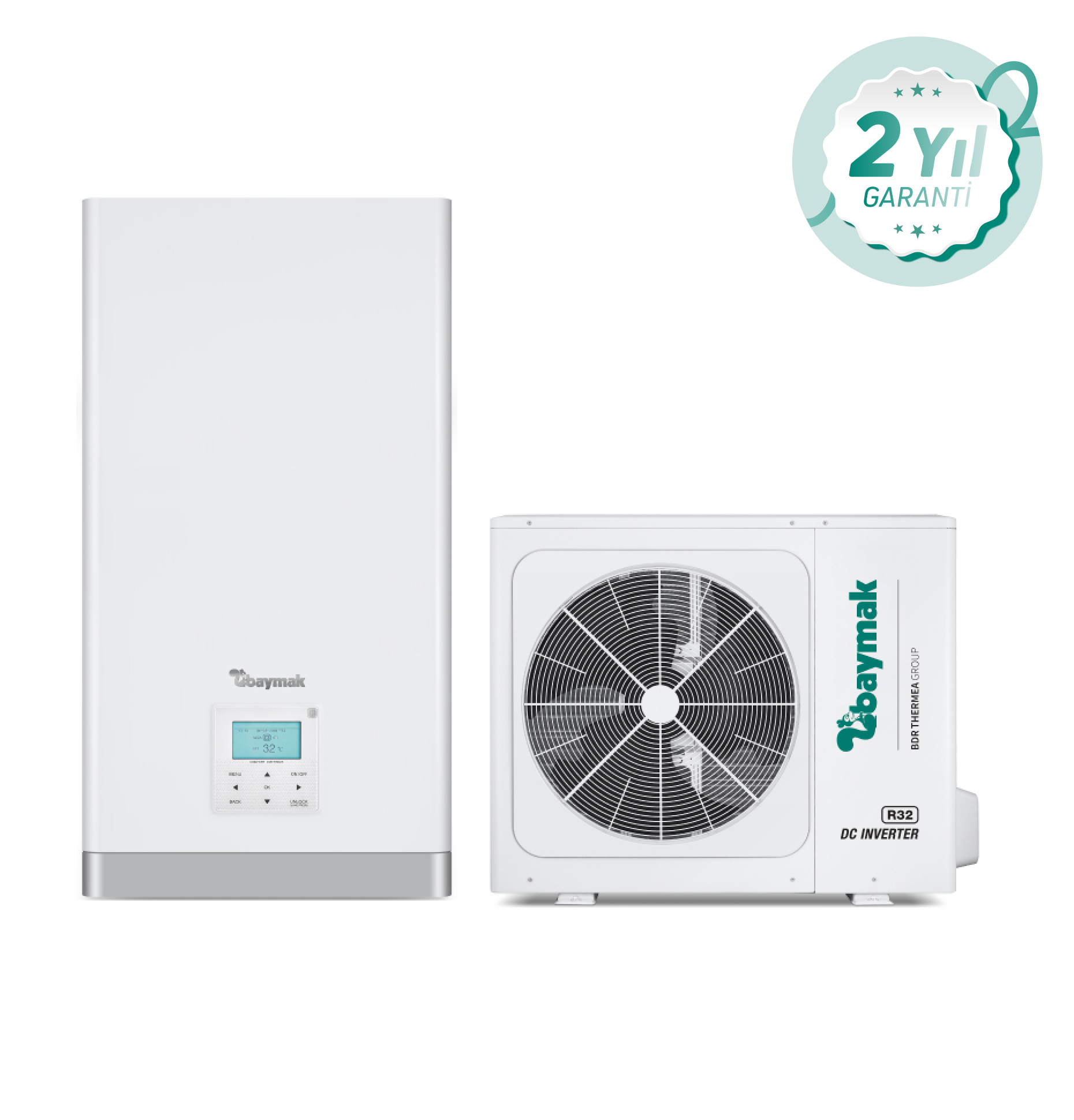 BAYMAK  IOTHERM HAVA KAYNAKLI SPLIT INVERTER ISI POMPASI